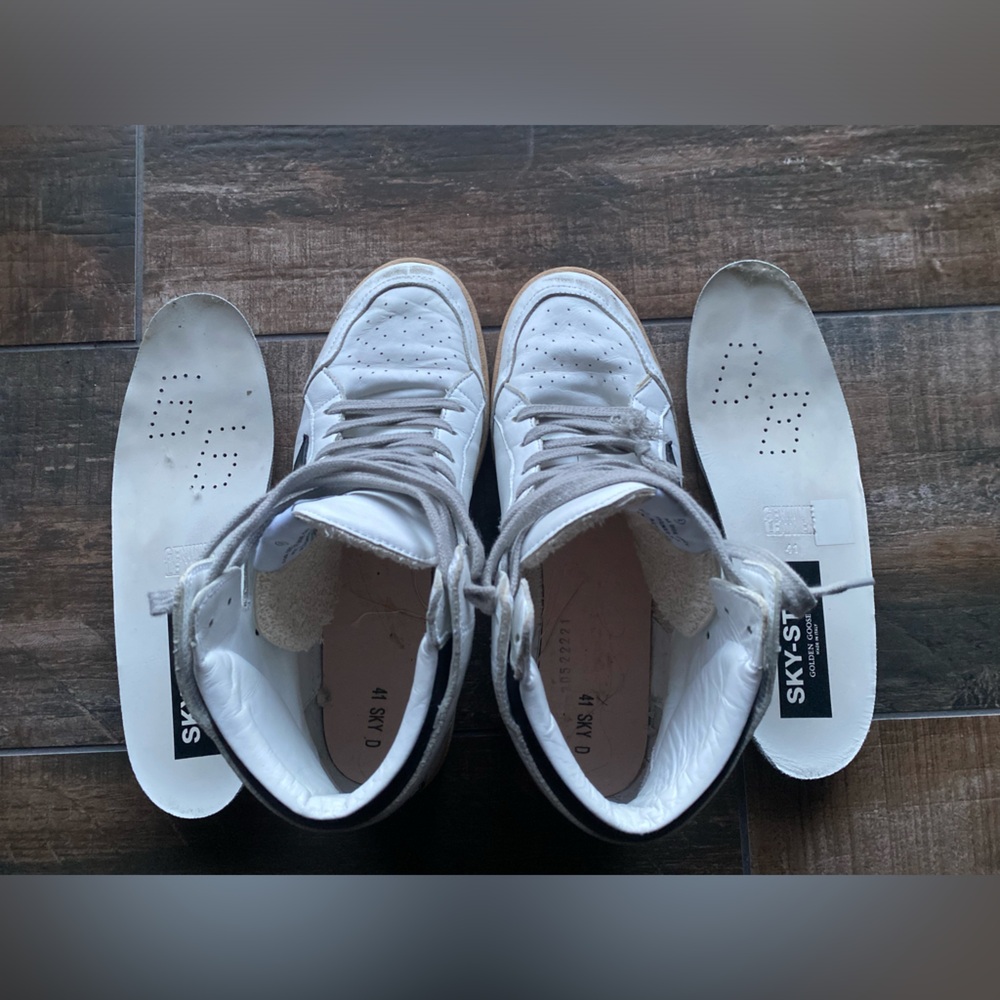 Golden Goose Sky Star High Top Sneakers - Picture 11 of 15